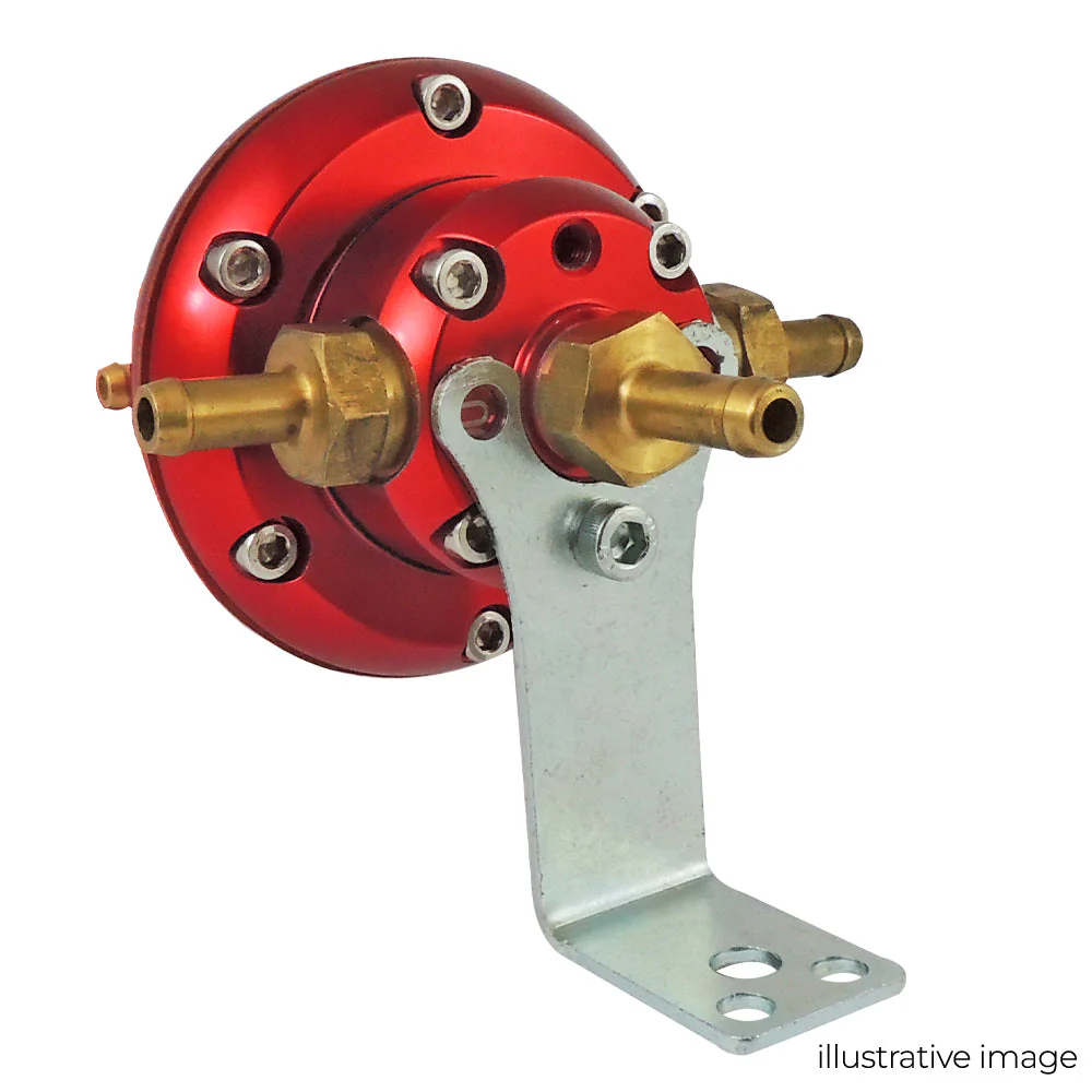 SPA TURBO 10-100 PSI Billet adjustable FMU - Blue - Image 11