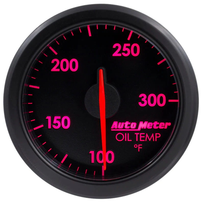 2-1/16" OIL TEMP, 100-300 °F, AIR-CORE, AIRDRIVE, BLACK - Image 5