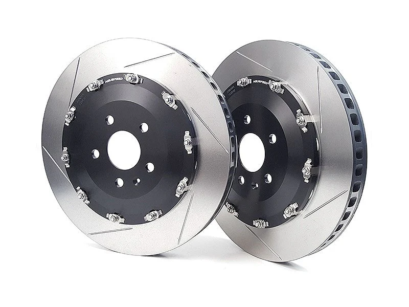 NEUSPEED 2-Piece Floating Brake Rotors | Front 370mm Slotted • TT RS 8S