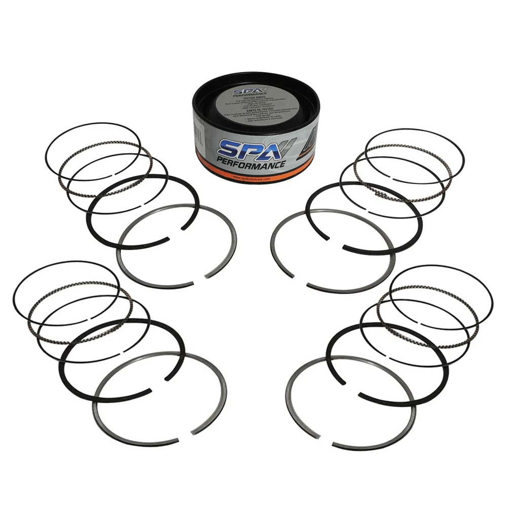 SPA TURBO 83,75mm performance piston rings for 4 cylinder engines - 1,5 / 1,5 / 2,0mm thickness - Set