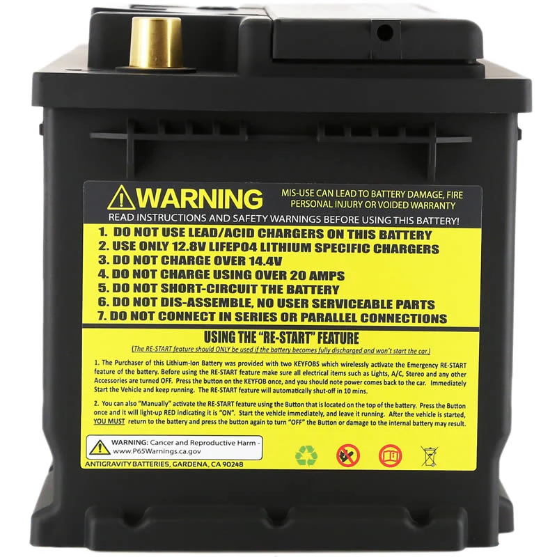 Antigravity Batteries H8/Group 49 Lithium Car Battery w/Re-Start - Image 6