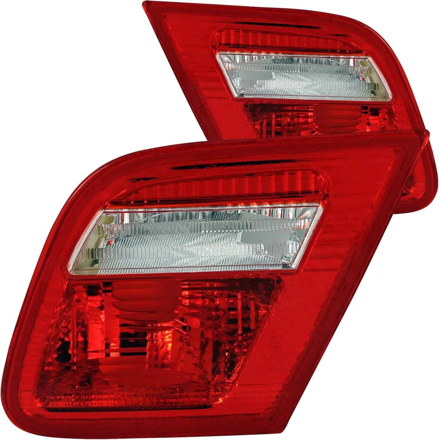 ANZO BMW E46 3-Series Coupe Inner Taillights Red/Clear