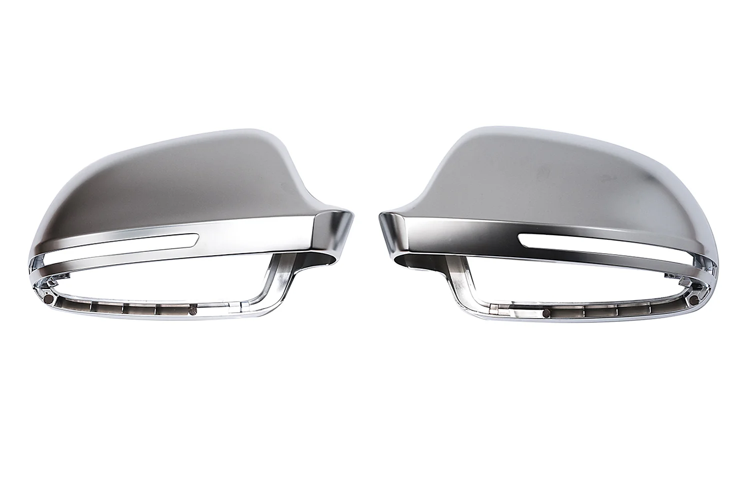 Audi B8.5 Matte Chrome Mirror Caps