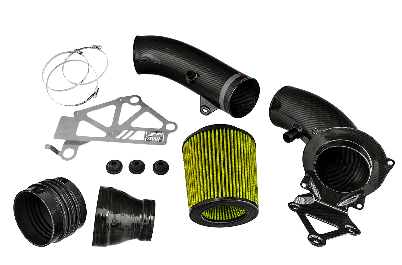 AWE 4.5" S-FLO Open Carbon Intake System for Audi 8V / Mk3 2.5T - Image 2