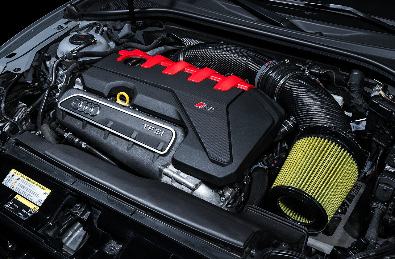 AWE 4.5" S-FLO Open Carbon Intake System for Audi 8V / Mk3 2.5T - Image 4