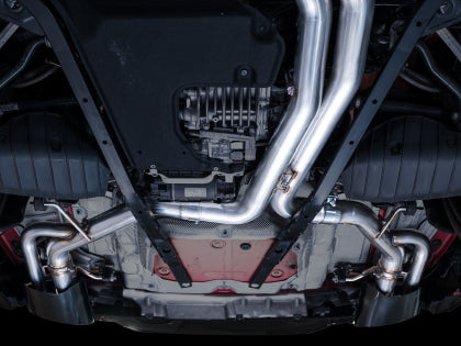 AWE SwitchPath™ Catback Exhaust for Audi C8 RS6/RS7 - Diamond Black Tips - Image 24
