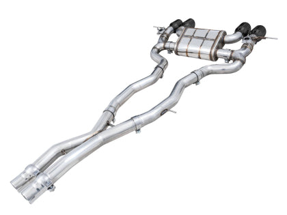 AWE SwitchPath™ Catback Exhaust for BMW G8x M3/M4 - Diamond Black Tips - Image 3
