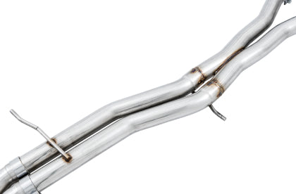 AWE SwitchPath™ Exhaust (Non-Resonated) for Audi B9 S4 - Diamond Black Tips - Image 7