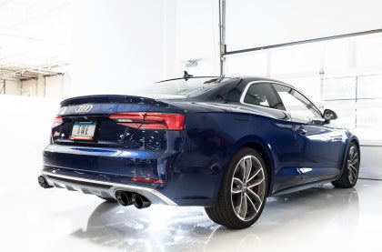 AWE SwitchPath™ Exhaust (Non-Resonated) for Audi B9 S5 Coupe - Diamond Black Tips - Image 4