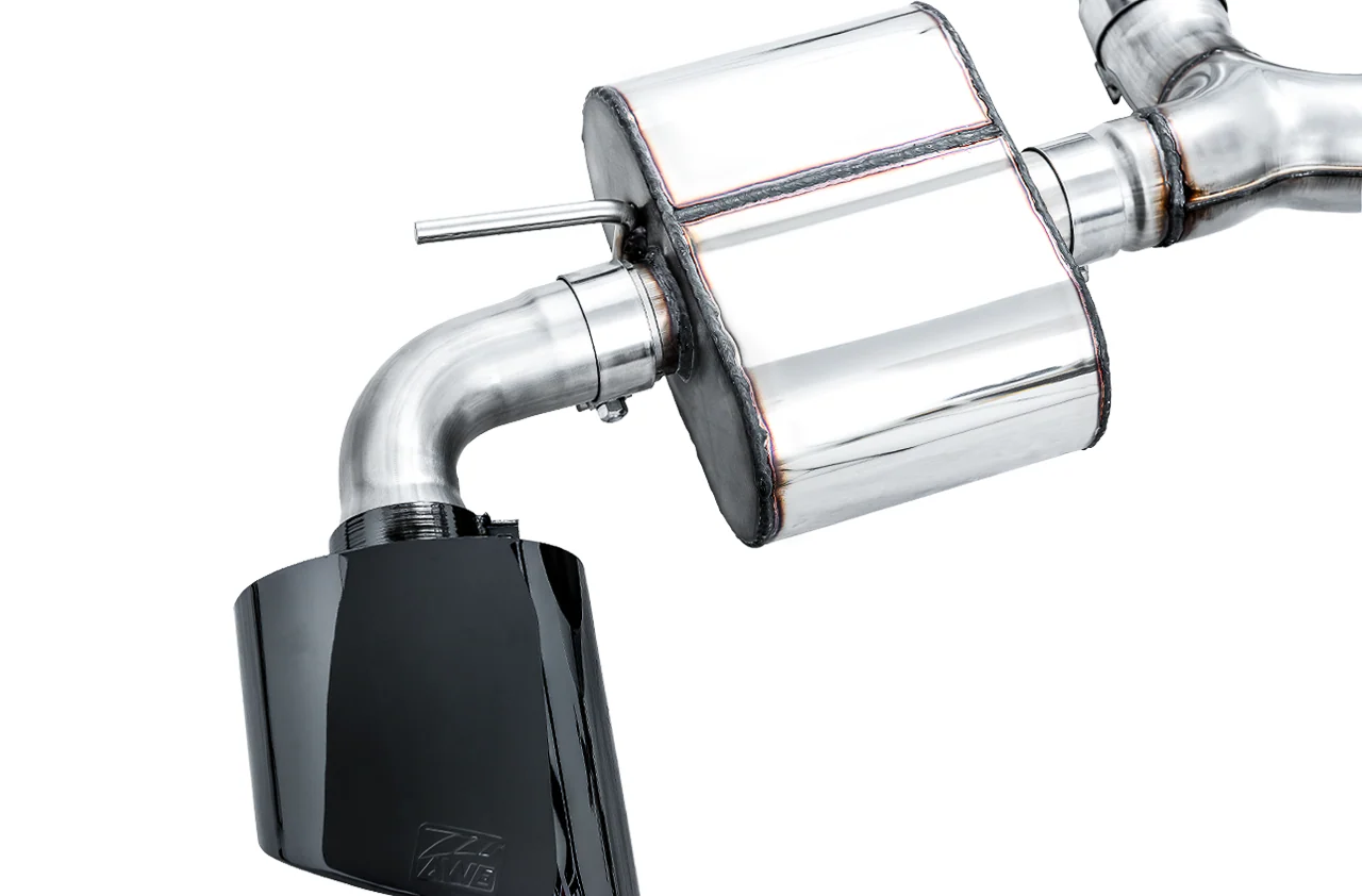 AWE SwitchPath™ Exhaust for Audi MK3 TT RS - Diamond Black RS-style Tips - Image 5