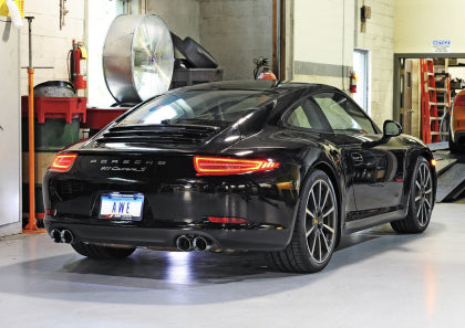 AWE SwitchPath™ Exhaust for Porsche 991.1 (PSE Only) - Chrome Silver Tips - Image 3