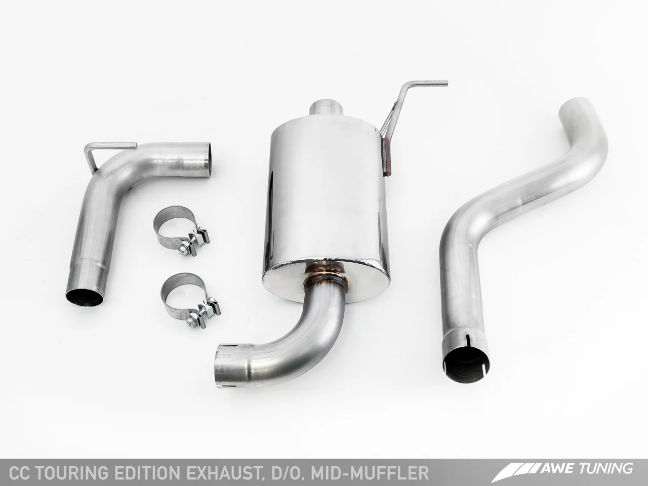 AWE Touring Edition Exhaust for VW CC 2.0T - Dual Outlet - Diamond Black Tips - Image 5