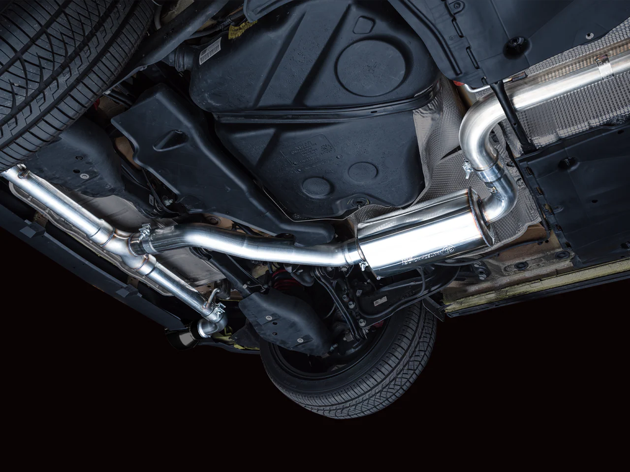 AWE Touring Edition Exhaust for VW MK8 GTI - Diamond Black Tips - Image 11