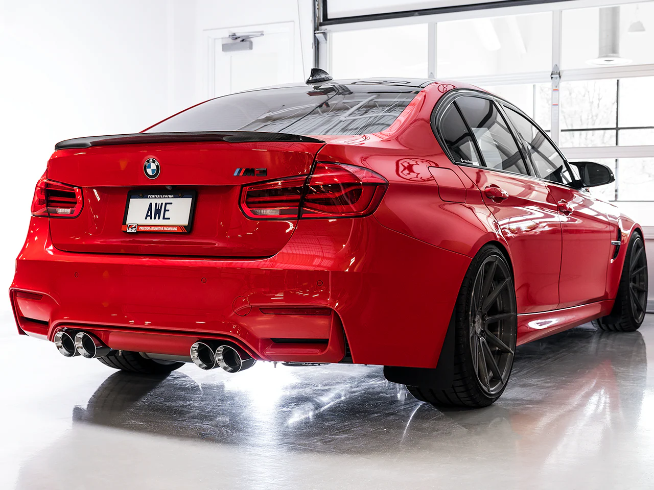 AWE Track Edition Catback Exhaust for BMW F8X M3/M4 - Chrome Silver - Image 5