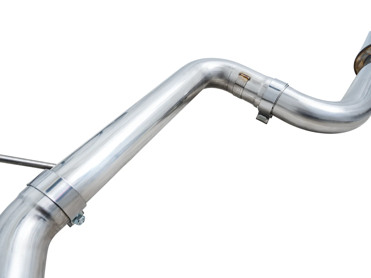 AWE Track Edition Exhaust for VW MK8 GTI - Diamond Black Tips - Image 11