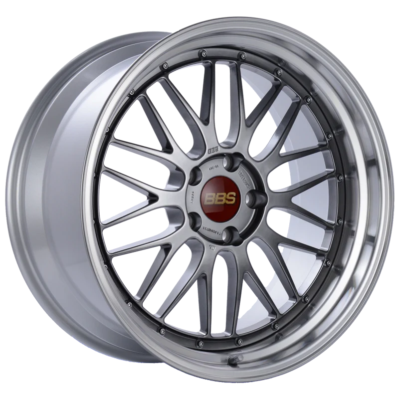 BBS LM 20x10 5x120 ET20 Diamond Black Center Diamond Cut Lip Wheel -82mm PFS/Clip Required