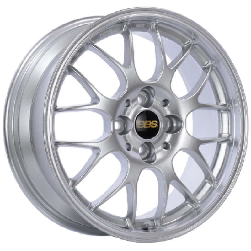 BBS RG-R 17x7 4x100 ET38 Diamond Silver Wheel -70mm PFS/Clip Required