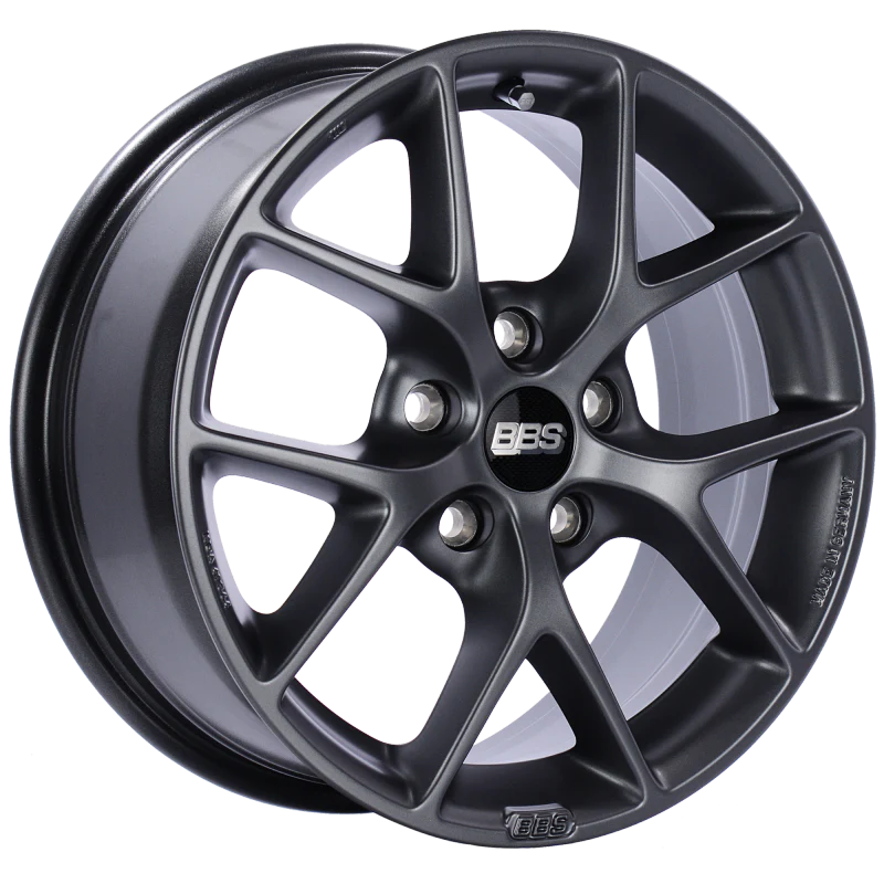 BBS SR 16x7 5x108 ET45 Satin Grey Wheel -70mm PFS/Clip Required