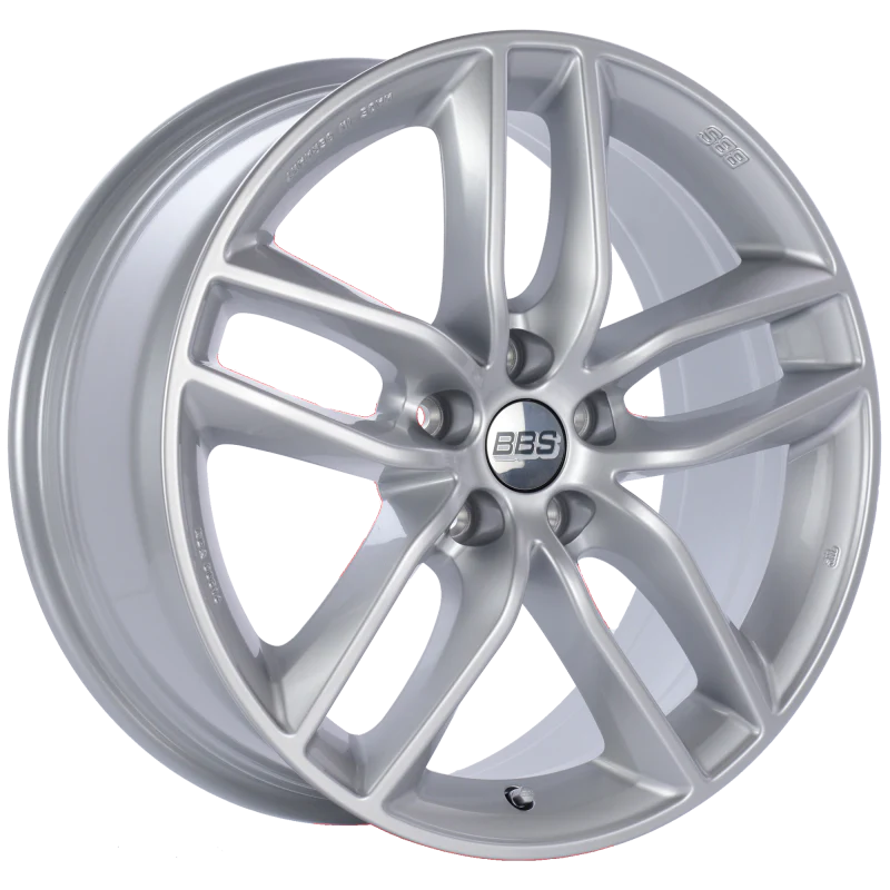 BBS SX 17x7.5 5x114.3 ET42 Sport Silver Wheel -82mm PFS/Clip Required