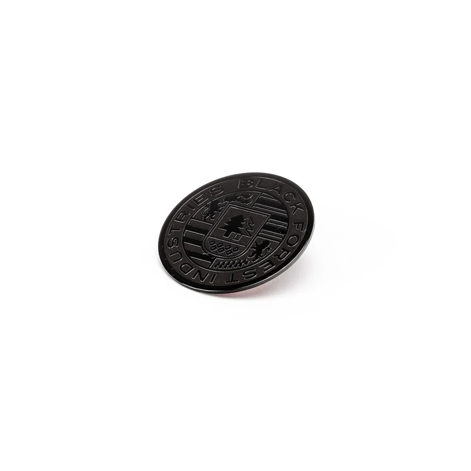 Black Chrome BFI Crest Coin for Heavy Weight Shift Knobs
