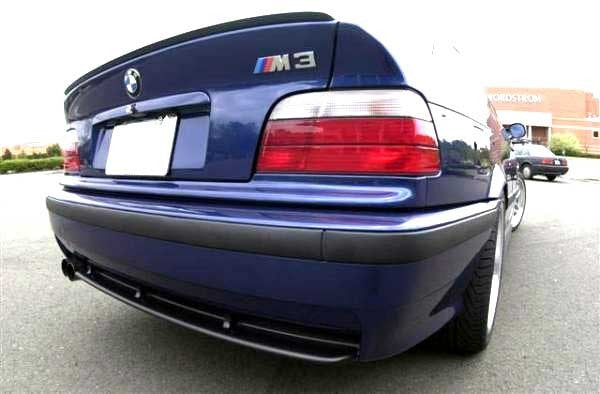 BMW E36 4 door Trunk Lip Spoiler - Image 2