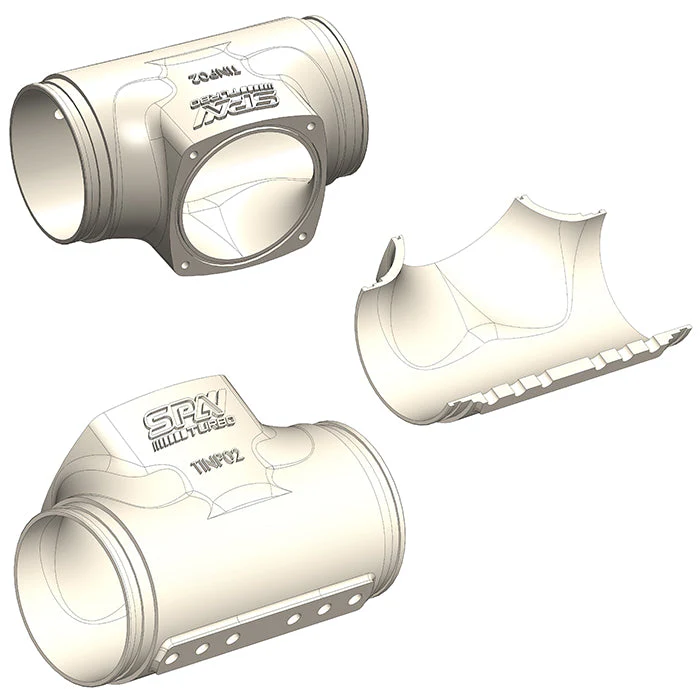 SPA TURBO Cast Aluminum Intake Manifold and Plenum upgrade for Porsche 911 997.1 Turbo/GT2 - 12 injectors - Image 10