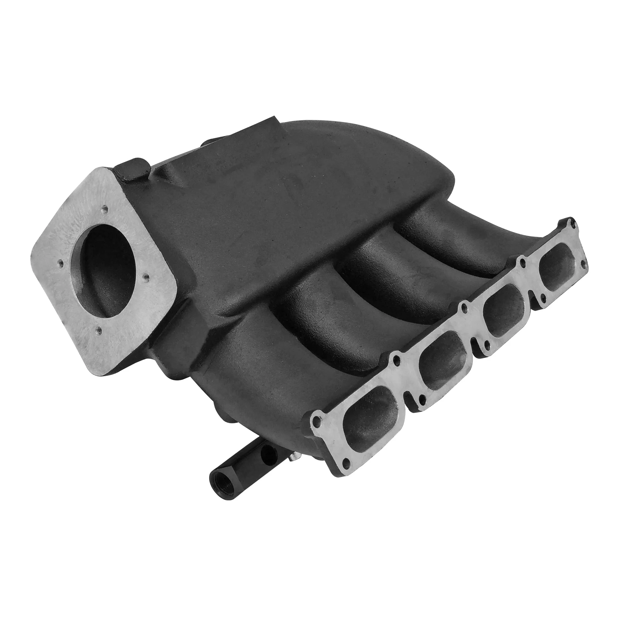 SPA TURBO CAST ALUMINUM INTAKE MANIFOLD FOR TRANSVERSE VW/AUDI 1.8T WITH 4 INJECTORS FUEL RAIL KIT (RIGHT SIDE OEM THROTTLE) - BLACK + 252 / 260 HIGH PERFORMANCE CAMSHAFT SET FOR VW/AUDI 1.8L 20V - Image 5