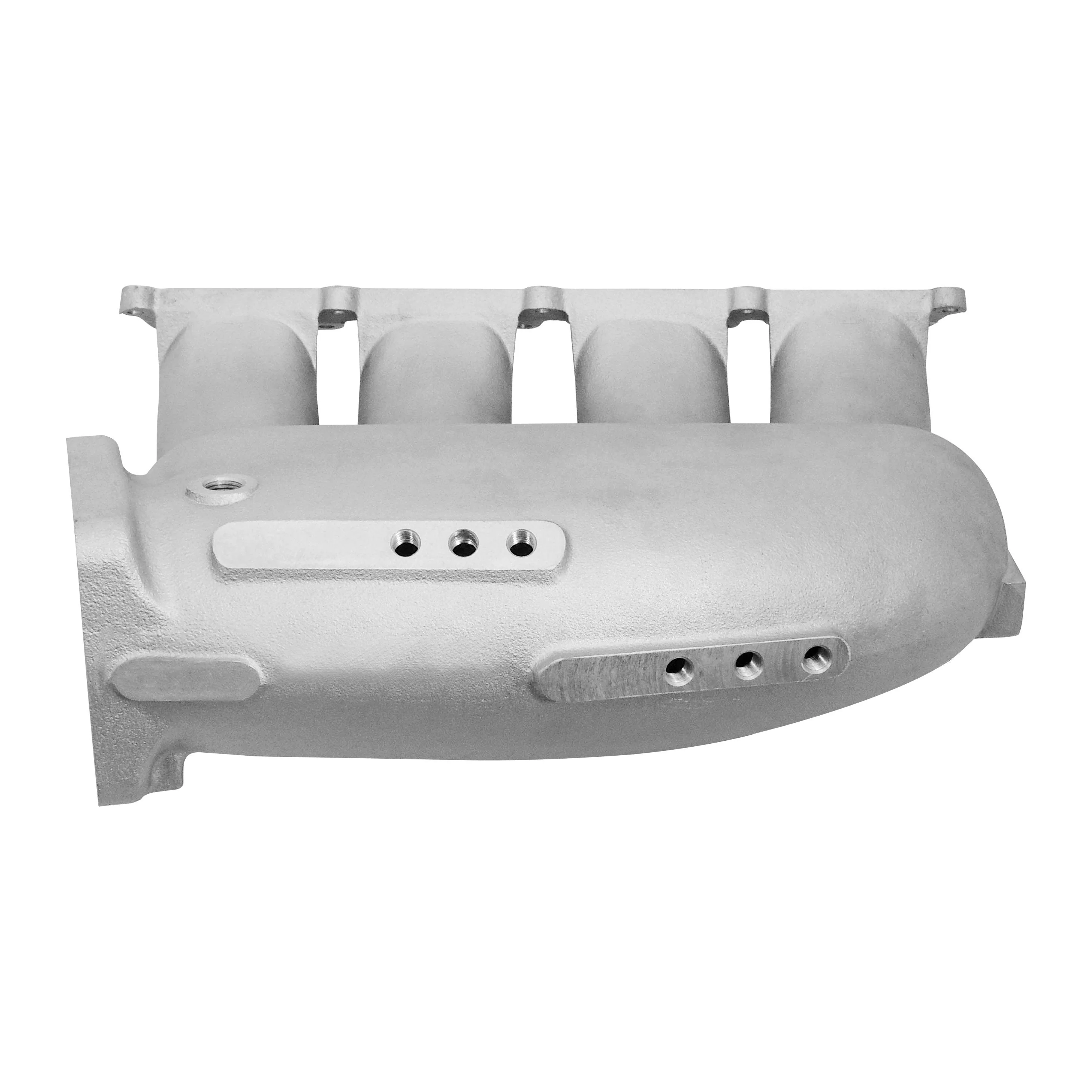 SPA TURBO Cast Aluminum Intake Manifold for transverse VW/AUDI 1.8T with 8 injectors Fuel Rail Kit (left side without throttle bolt holes) - Image 4