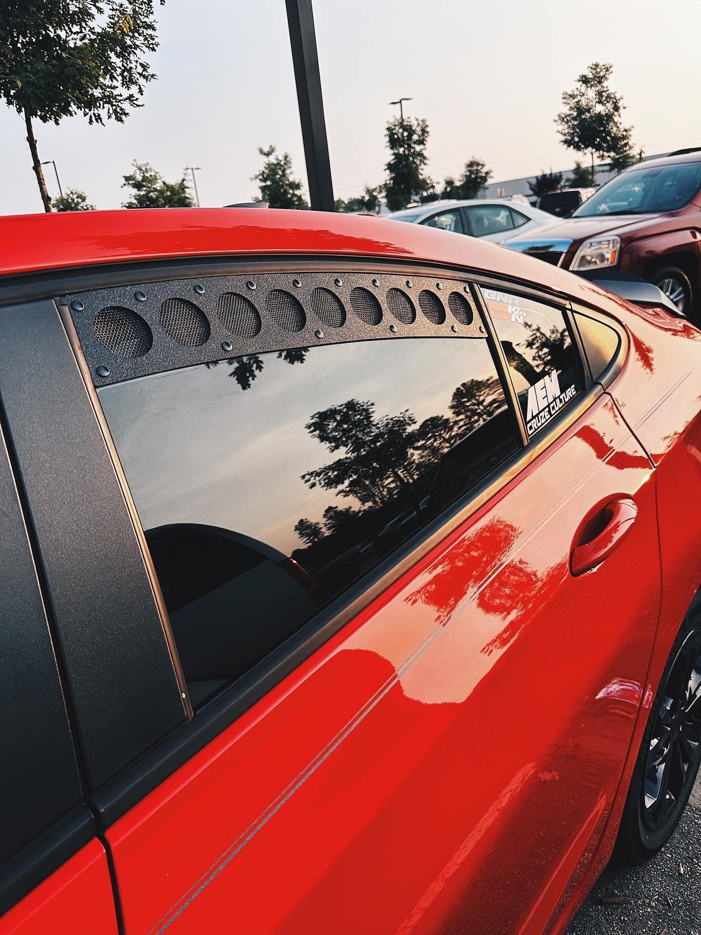 Chevy Cruze 1st Gen window vents - Image 2