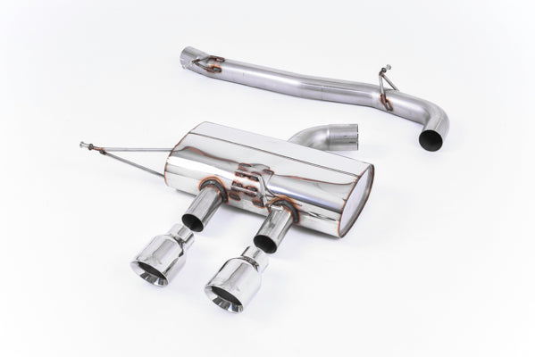 Milltek VW MK6 Golf R Cat-back Exhaust System (Non-Resonated) w/ Polished Tips