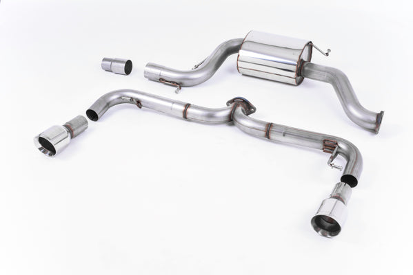 Milltek VW MK6 GTI Edition 35 Cat-back Exhaust (Non-Resonated) w/ 100mm GT100 Polished Tips