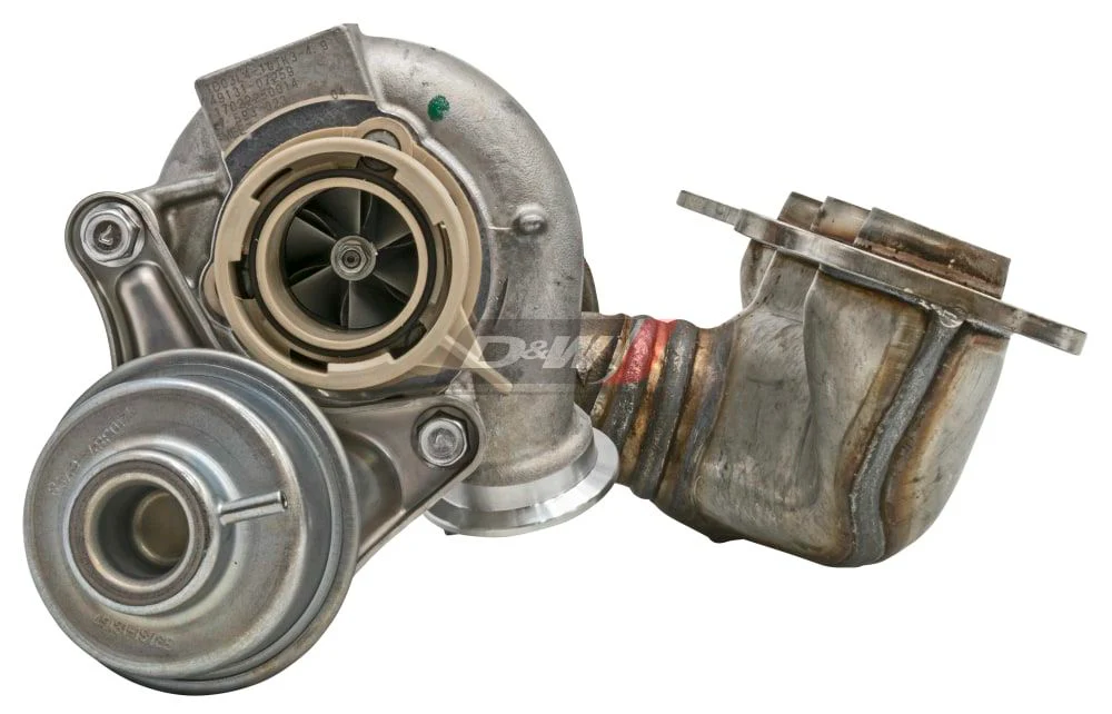D&W Diesel - Genuine Mitsubishi Turbocharger BMW 3.0L N54 Twin Turbo (X6 & 740i)