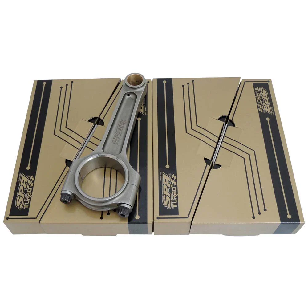 SPA TURBO FORGED PISTON AND RINGS SET 81MM VW 1.8L 8V + VW 144MM X 20MM SUPER A CONNECTING ROD SET 3/8" BOLT (1000HP) - Image 9