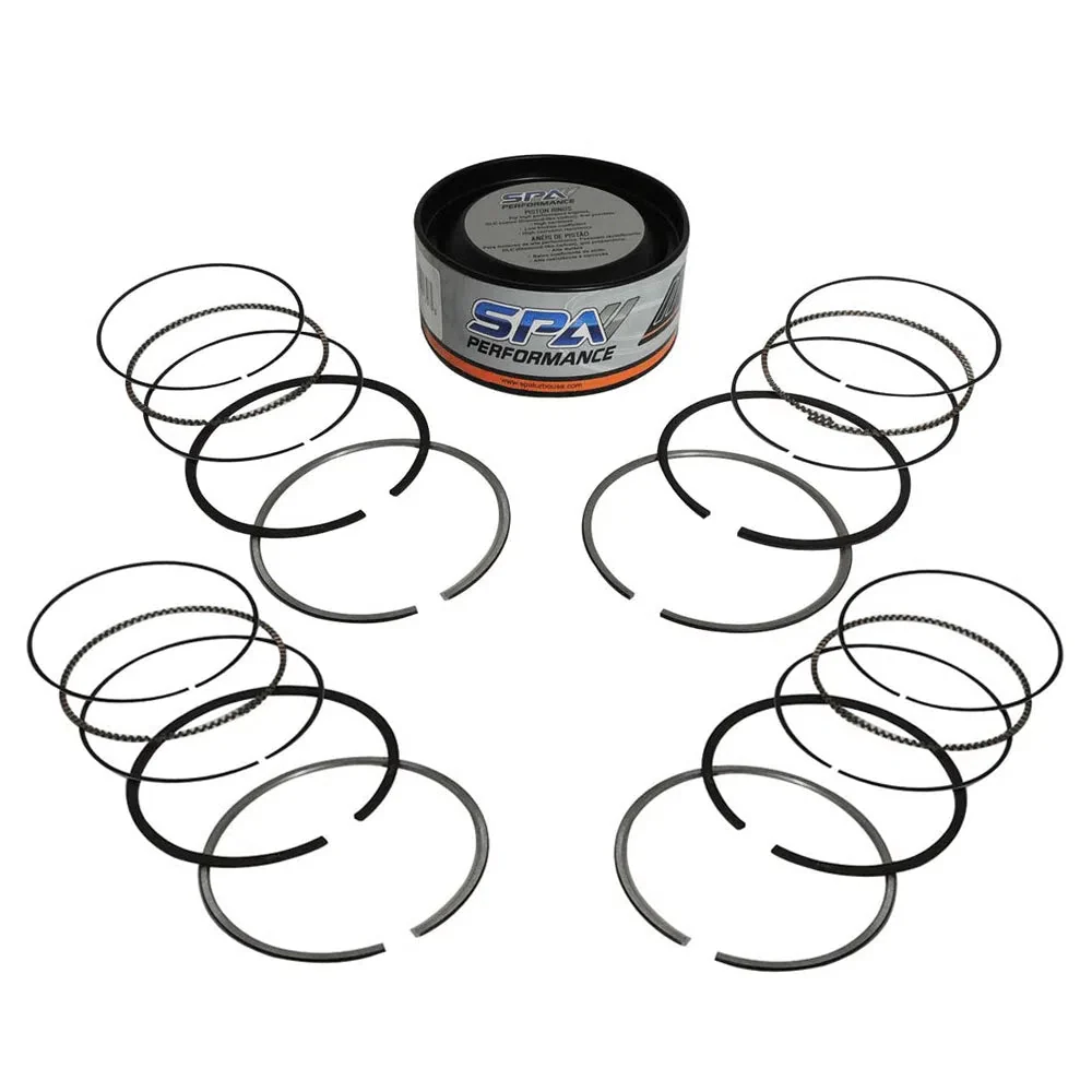 SPA TURBO Forged piston and rings set 83.5mm VW ABA 2.0L 8V + VW 144mm x 20mm High Performance Basic Connecting Rod Set 7/16" bolt (1100hp) - Image 5