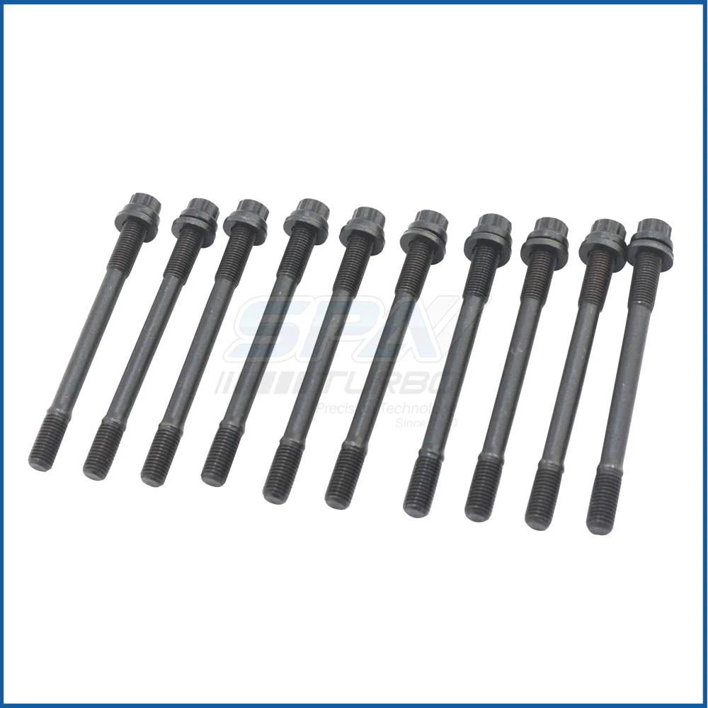 SPA TURBO Forged piston set 82mm 1.8L 20V VW/AUDI + Decompression Head Gasket Spacer - 1.5mm + 136mm head stud set - Image 10