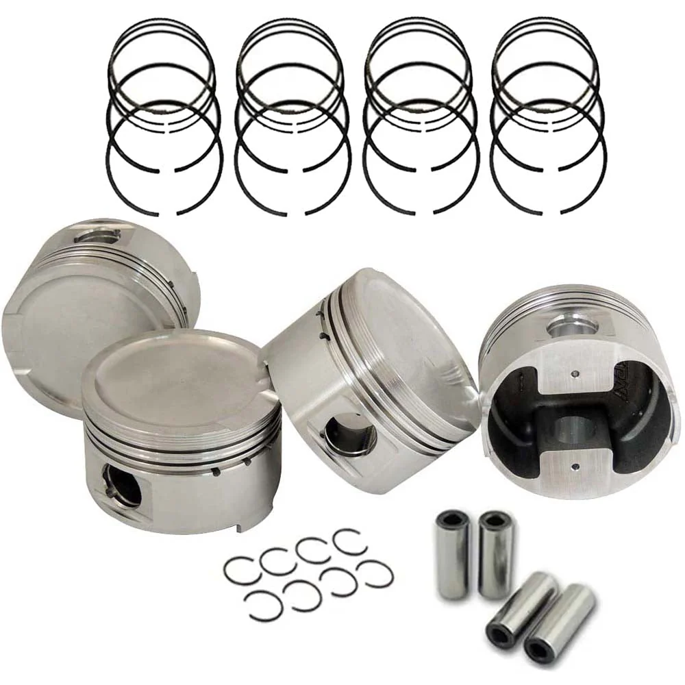SPA TURBO Forged piston set 82mm 1.8L 20V VW/AUDI + Decompression Head Gasket Spacer - 1.5mm + 136mm head stud set - Image 2