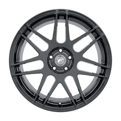 Forgestar F14 Drag 22x10 / 5x120 BP / ET30 / 6.7in BS / 74.1 CB Gloss Black Wheel - Image 2