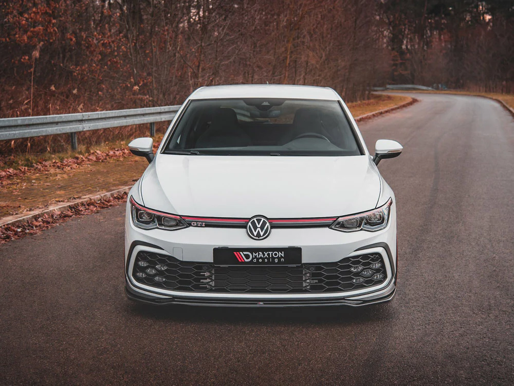 MAXTON DESIGN FRONT SPLITTER V4 VW GOLF 8 GTI (2022-2024) - Image 2