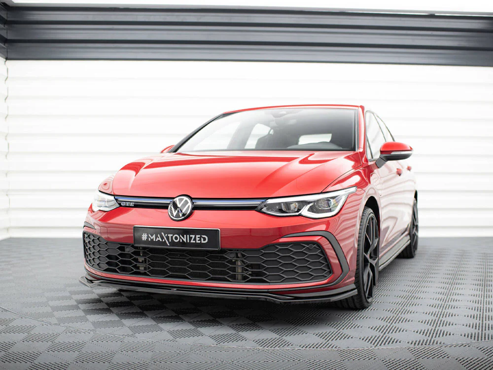 MAXTON DESIGN FRONT SPLITTER V4 VW GOLF 8 GTI (2022-2024) - Image 3