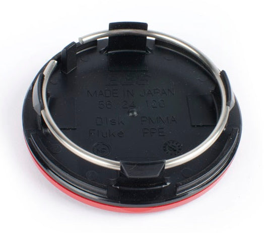 Genuine BBS CH / CH-R / CK / RX-II / COVZ033 Logo Caps (Red/Gold) - Image 2
