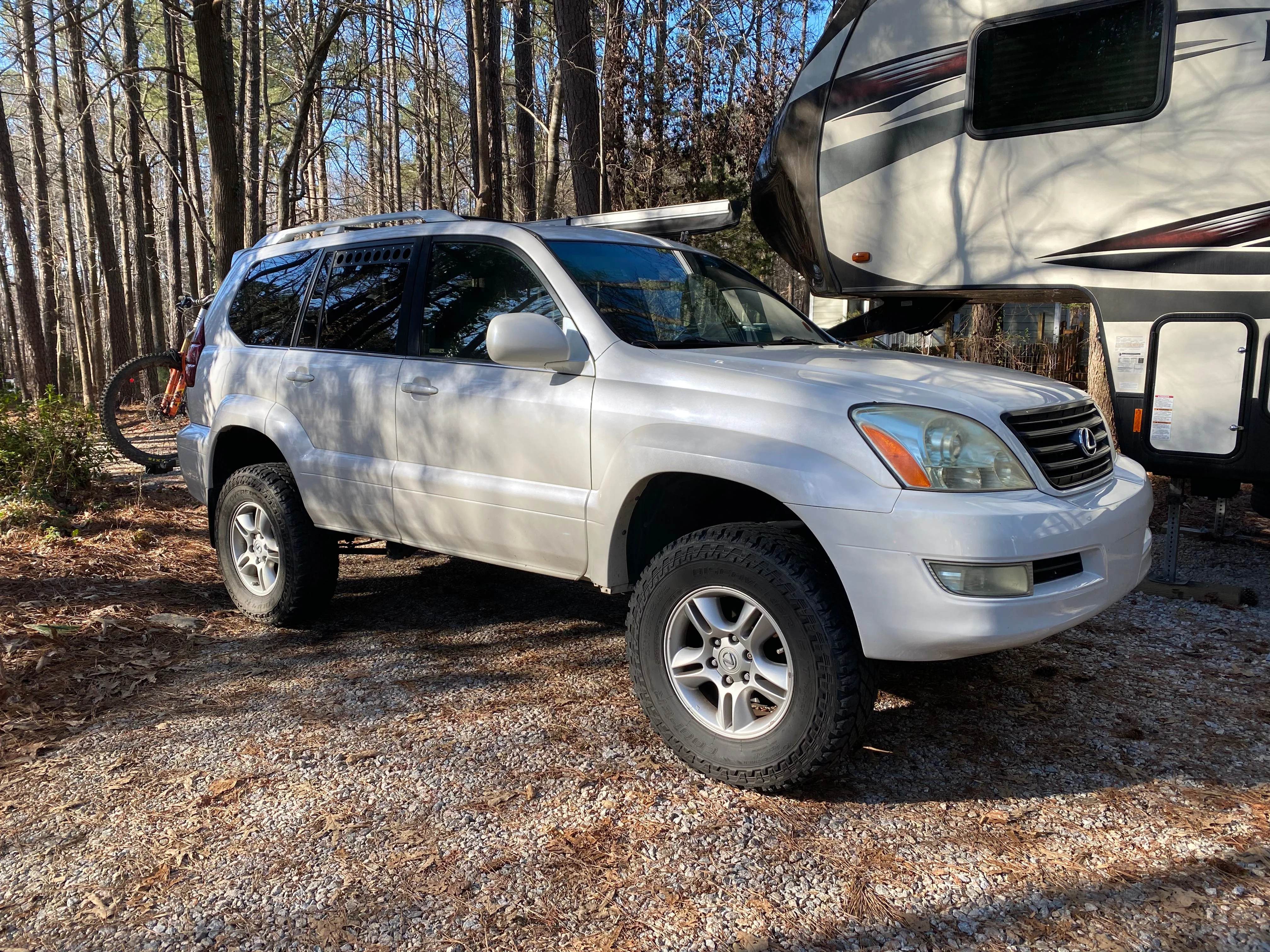 GX470 Side Window Vents