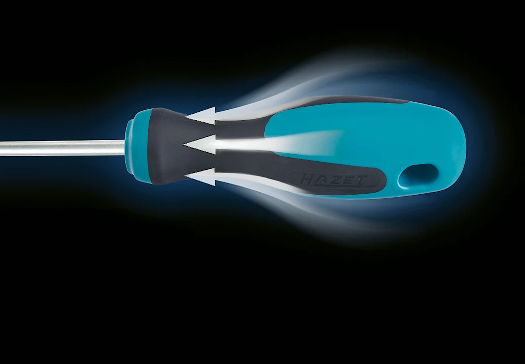Hazet 6-Piece Screwdriver Set (Pozidriv Profile) - Image 3