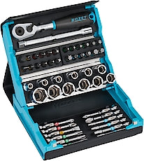 Hazet Smartcase Socket Set (50-Piece)