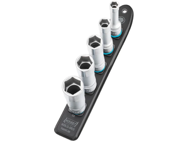 Hazet SmartRail w/ Long Sockets - 1/2" Drive (5-Pieces) - Image 2