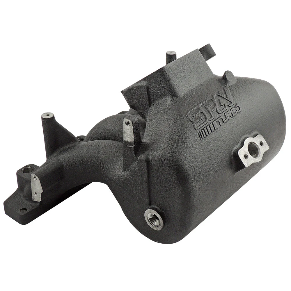 SPA TURBO HIGH FLOW INTAKE MANIFOLD OPEL / VAUXHALL / CHEVY EURO ASTRA ZAFIRA VXR GSi VX220 Z20LEH Z20LET Z20LER - BLACK - Image 4