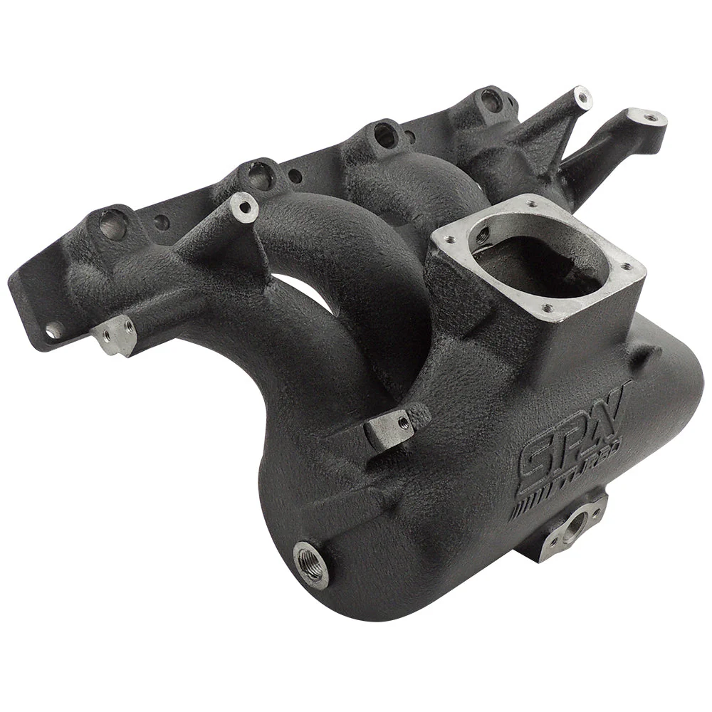 SPA TURBO HIGH FLOW INTAKE MANIFOLD OPEL / VAUXHALL / CHEVY EURO ASTRA ZAFIRA VXR GSi VX220 Z20LEH Z20LET Z20LER - BLACK - Image 5