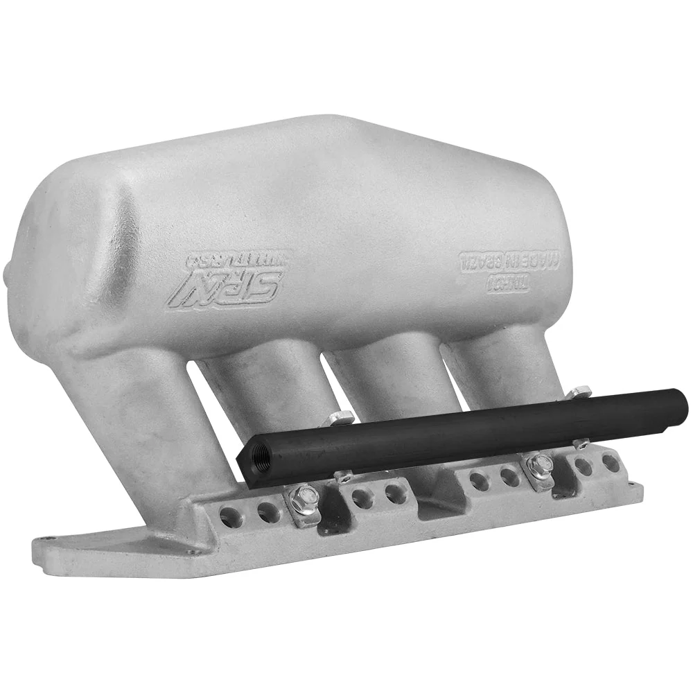 SPA TURBO Intake manifold for 8th gen Honda Civic SI (K20 engine) - 8 injectors - Mustang throttle
