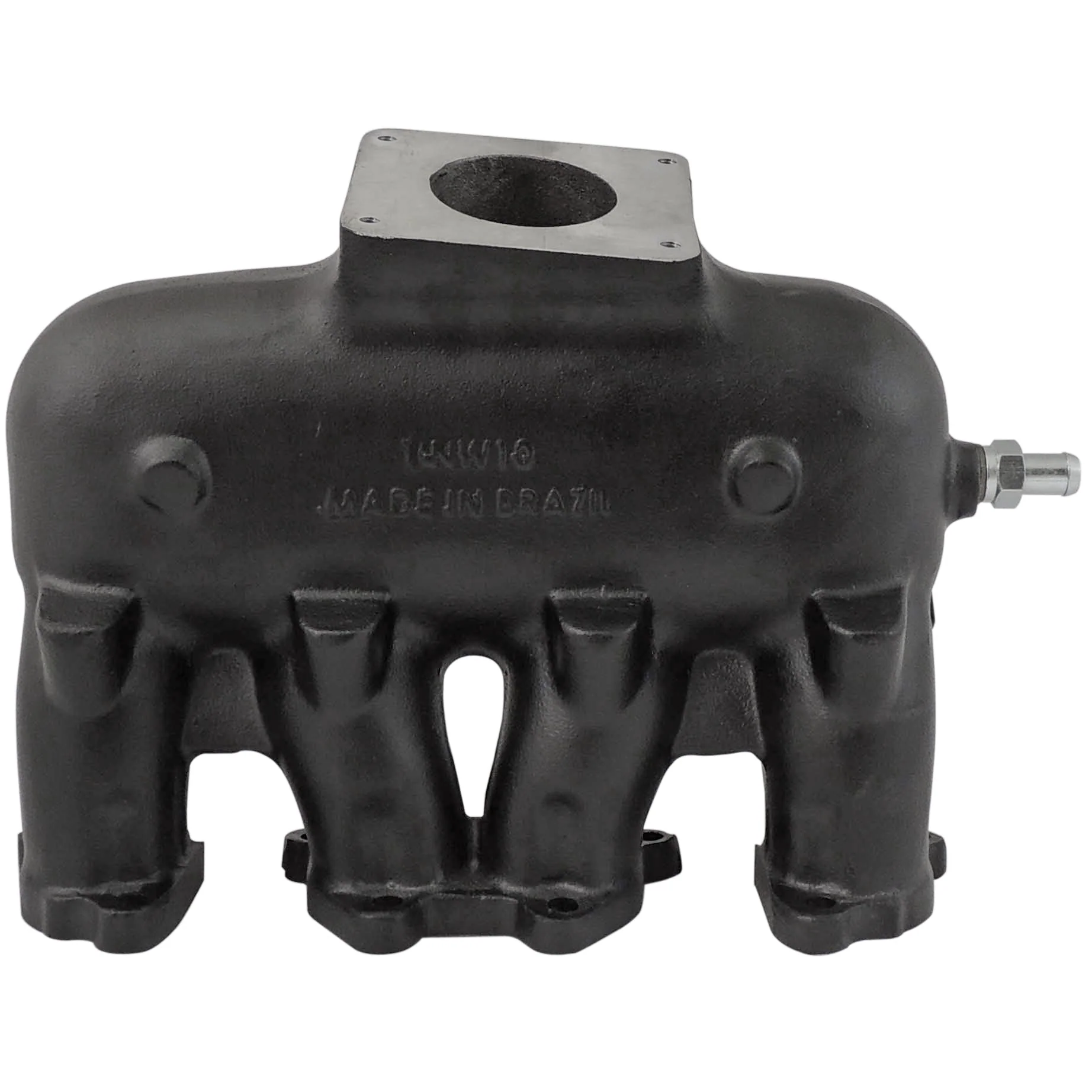 SPA TURBO INTAKE MANIFOLD VW 8V CROSS FLOW LONGITUDINAL - 4 INJECTORS - Black - Image 3