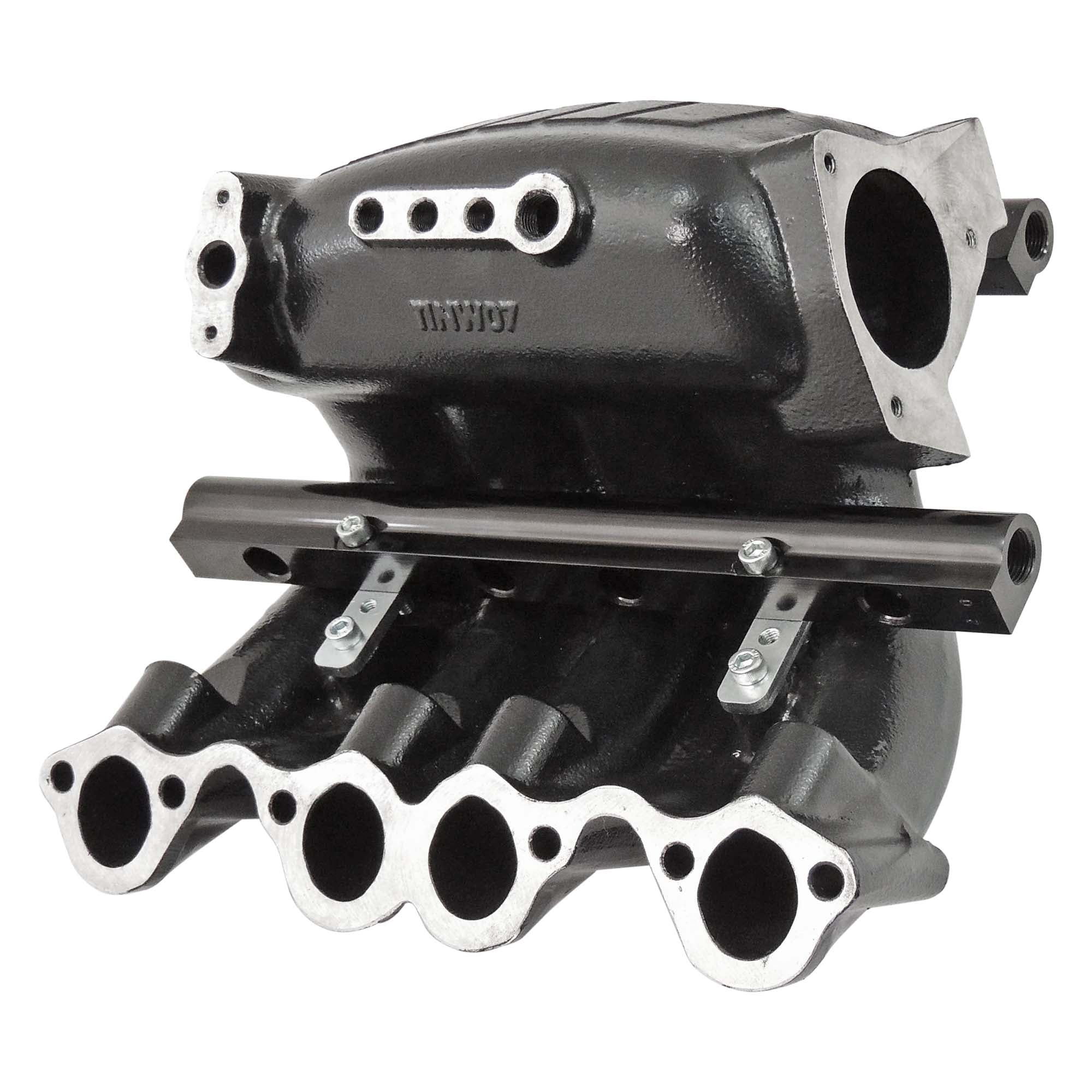 SPA TURBO INTAKE MANIFOLD VW 8V LONGITUDINAL - 8 INJECTORS BLACK