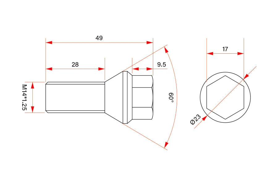 iSWEEP Titanium Wheel Lug Bolts - Image 14